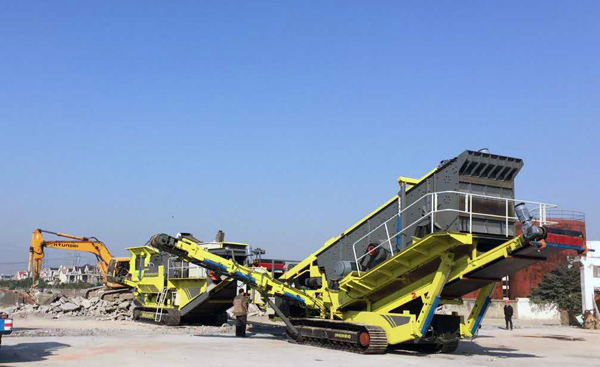 履帶式移動破碎站價格